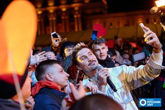 Бесплатный концерт Димы Билана в Самаре посетили 35 тысяч горожан