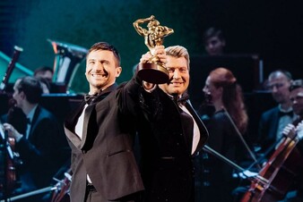 Триумф! Сергей Лазарев и Николай Басков взяли ТЭФИ как лучшие телеведущие