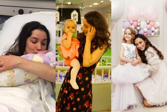 Виктория Дайнеко трогательно поздравила дочь с 10-летием и показала фото из роддома