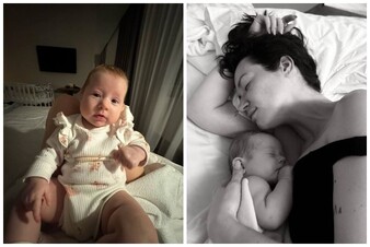 Ида Галич поделилась милым фото трехмесячной дочки