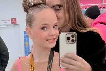 Младшая дочь МакSим завоевала первое место на соревнованиях по воздушной гимнастике